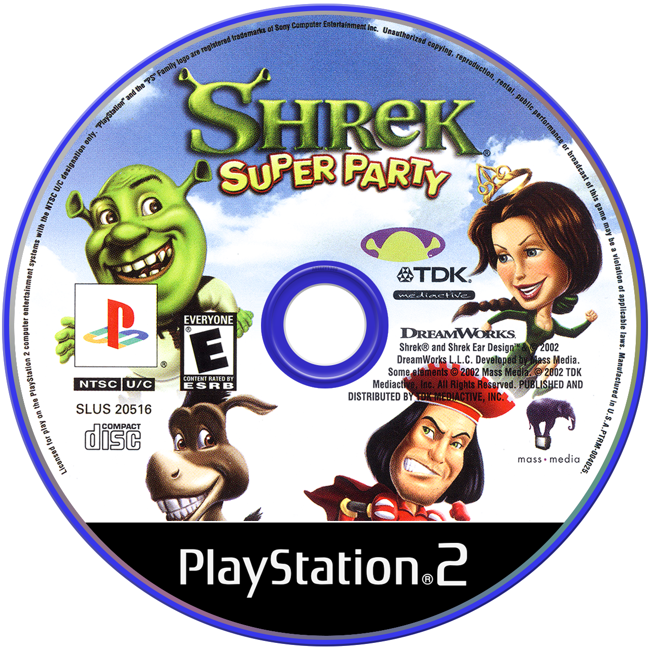 Shrek Super Party media 5 for Playstation 2